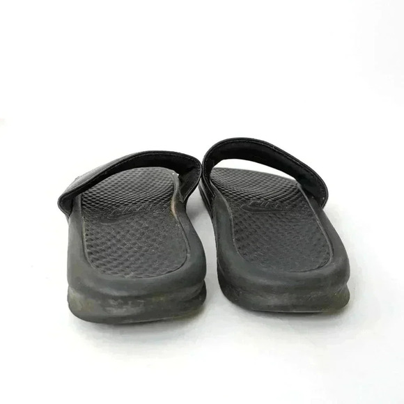 Nike Benassi JDI Rose Gold/Black Flip Flop Slide Sandals - 7 - Picture 3 of 8
